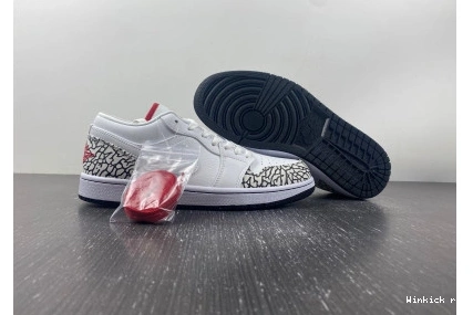 1 Jordan Low Cement Phat Grey 1025